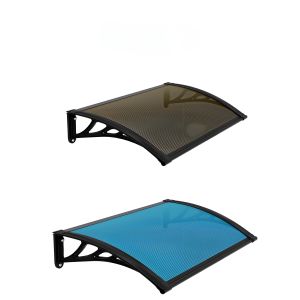 Protect Windows Polycarbonate Awnings Bronze Durable Weather Resistant