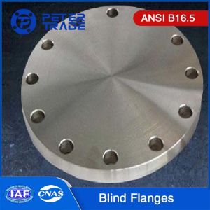 China PeterTrade ASME B16.5 1/2'' to 24'' High Pressure Carbon Steel Blind Flanges Class 1500LB BLRF in Industrial Pipelines on sale