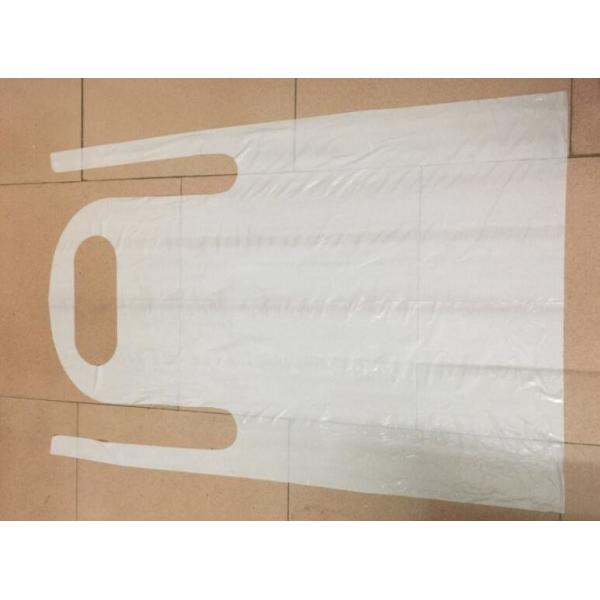 Buy Oilproof Biodegradable Disposable Aprons , 69 X 107cm Protective Clothing Aprons at wholesale prices