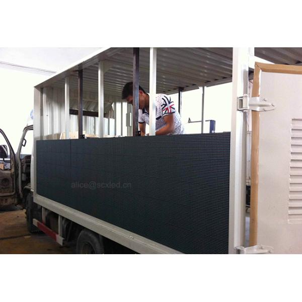 High Definition Mobile Truck LED Display Video , Advertising Truck Led Screen Billboard