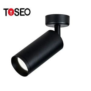 Adjustable Pure Aluminum Modern Ceiling Spotlight Gu10 Surface Mounted Cob