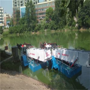 China 2000m2/h Aquatic Weed Harvester on sale