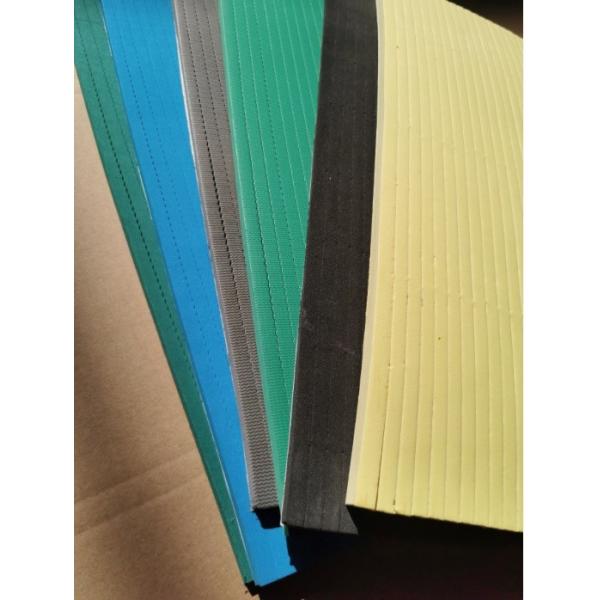 Punch With Side Ejection Rubber Sheet For Die Cutting Anti Sliding