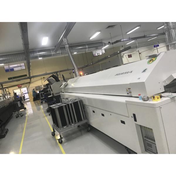 Hot Air Mini Reflow Oven With Nitrogen , Large Automated Reflow Furnace