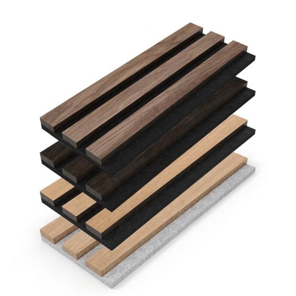 Best price Eco-Friendly Wood Wall Akustik Platten acupanel wood wall for studio