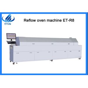 8 zones full hot air 4600mm*1000mm*1400mm SMT reflow oven machine