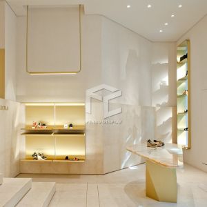Boutique Shoe Store Showcase Display