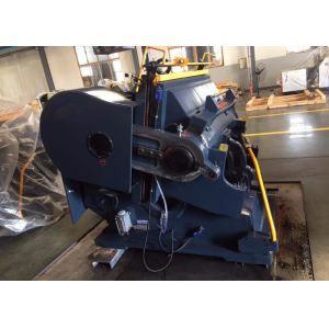 ML 1100 MM Paperboard Die Cutting Creasing Machine / Making Pizza Carton Box Die