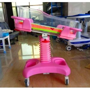 ABS Two Cranks Tilting Adjustable OEM Hospital Baby Crib