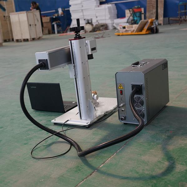 Rotary 20W 30W 50W Mini Portable Laser Marking Machine