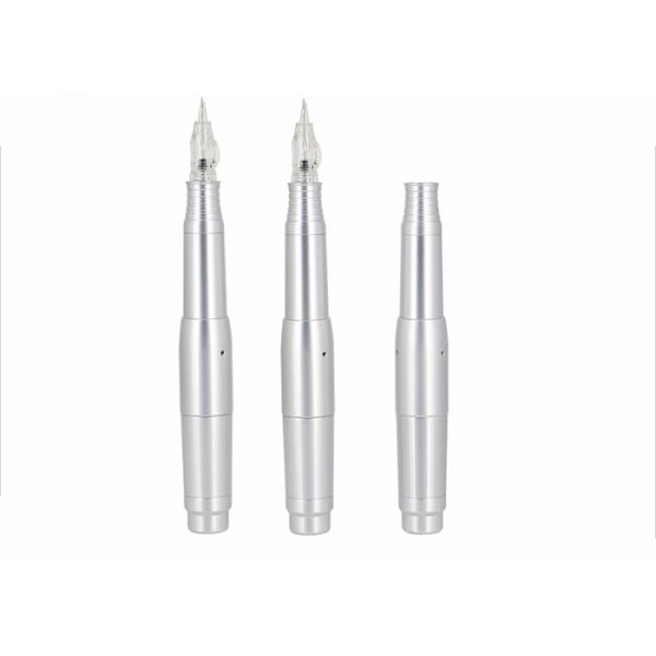 Silver Aluminum Multifunction Semi Permanent Makeup Machine / Digital Tattoo Machine Gun