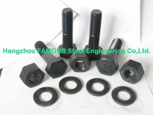 China Heavy Hex Structural Bolts Steel Buildings Kits With Alloy Steel And ASTM on sale