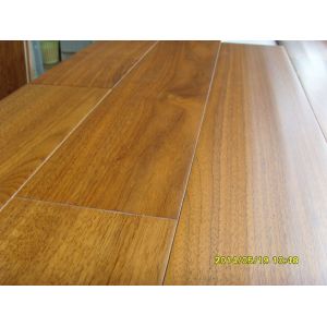 stained American Black Walnut Engineered wood flooring AB grade