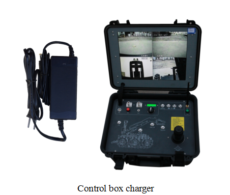 Flexible Scrolling Bomb Disposal Equipment Explosive Ordnance Disposal Robot
