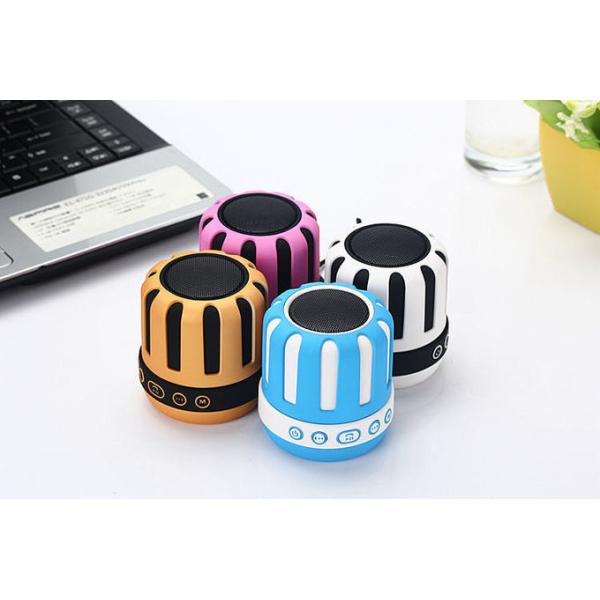 Mobile Laptop Mini Portable Bluetooth Speakers , Bluetooth Rechargeable