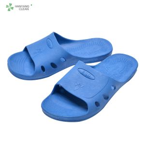 Cleanroom Anti static unisex gender anti slip ESD spu sandal slippers for food