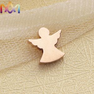 304 Stainless Steel Angel Pendant For DIY Jewelry Making