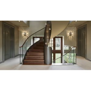 Buy cheap Curved Staircase Guangzhou Manufacturer Large Project in Australia Sydney from wholesalers