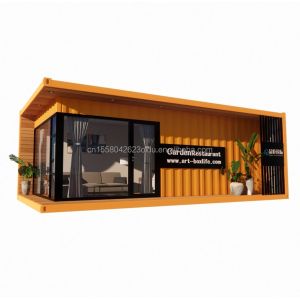 Modern Design Prefabricated Wooden Container House Expandable Office with Steel