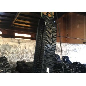 80 Links 300mm Width Excavator Rubber Tracks Continuous Jointless