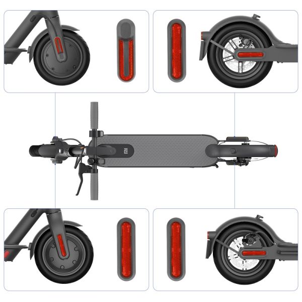 M365 Pro & Pro2 1S Scooter Accessories Reflective Strip Modified Decorative Cover Parts Left Right Side Decorative Covers Screws