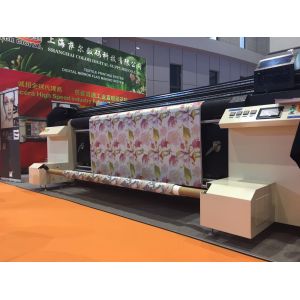High Speed Textile Digital Printing Machine Dual CMYK Color Mode