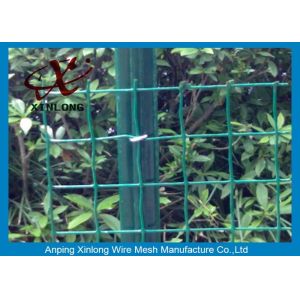 Green Pvc Coated Wire Mesh Fencing For Garden OEM Acceptable XLF-07