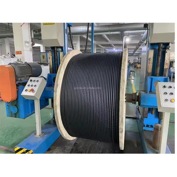 Double Jacket 24 Core Direct Buried Armoured Steel Tape Fiber Optic Cable GYTA53