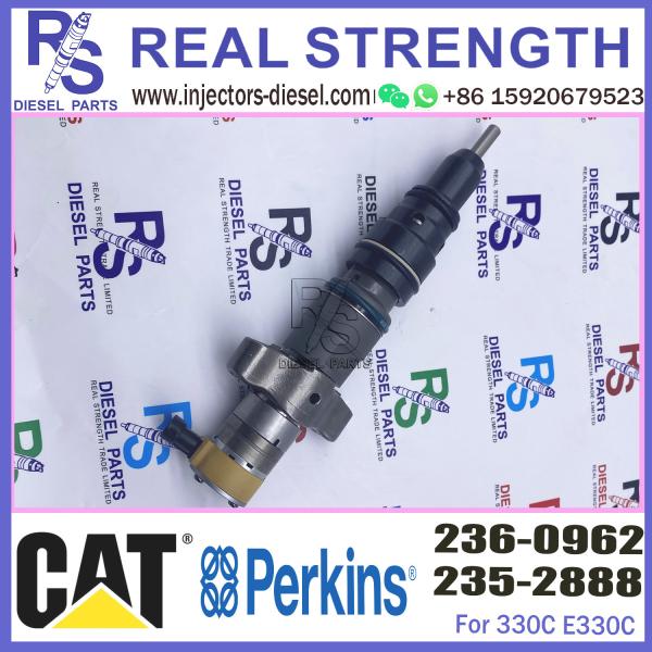 Diesel Engine Fuel InjectorExcavator Accessories Diesel Motor Parts 236-0962 235-2888 for Caterpillar CAT 12H 330C 637D