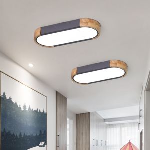 Unusual wooden ceiling lamps Modern Style for indoor home lighting (WH-WA-12)