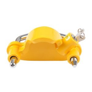 Trailer Hitch Coupling Ball Lock with Steel Zinc Alloy Copper Finish Material