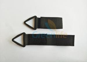Custom Safety Webbing Loop Straps Nylon Web Belt With Triangle Plastic Ring