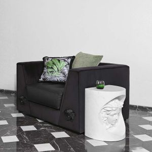 Solid Wood Chesterfield Sofa Set Leather 1.25x0.75m Luxury Living Room Furniture