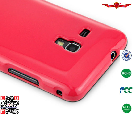 New Arrival 100% Qualify Colorful TPU Cover Cases For Samsung S7530 Omnia M Soft Durable