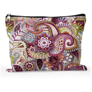 China Waterproof Makeup Bag Mandala Cosmetic Bag For Women Travel Toiletry Bag on sale