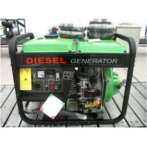 5kva Movible Diesel Generator Set / Small Portable Genset 4.5kva