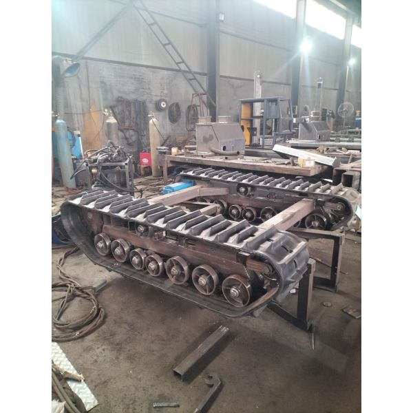 Simple Operation Rubber Track Assembly With High And Low Speed Travel