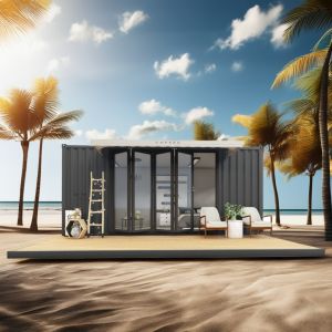 Log 20ft Eco-Friendly Flat Pack Container House Prefabricated Sustainable