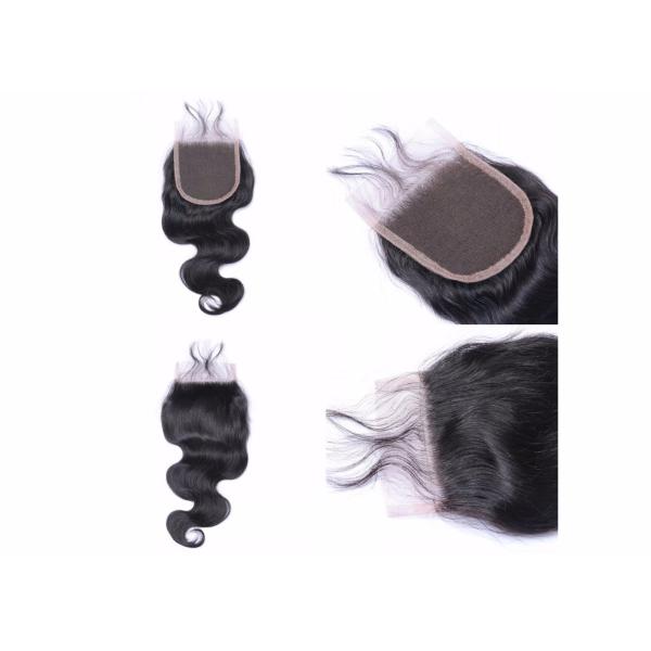 Natural Color 9A Grade Human Hair Durable Full Of Resilience No Chemical Process