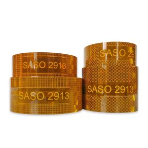 China High Visibility Certificated Quality Saso 2913 Vehicle Truck Reflective Tape on sale