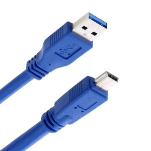 High Speed 5Gbps USB 3.0 Type A Male to Mini B 10 PIN USB 3.0 Extension Cable