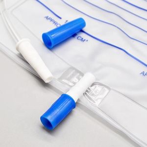 Disposable Medical PVC Urine Drainage Bag Connector ISO13485