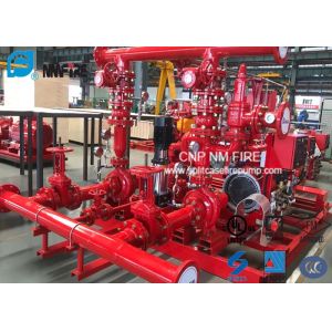 NFPA20 Standard Centrifugal Fire Water Pump Package 750GPM@110PSI
