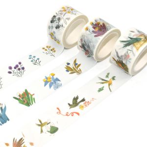 Custom Self Adhesive Masking Paper Patterned Masking Washi Tape
