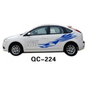 Non-reflective Environment-friendly PVC Car Body Sticker QC-224K