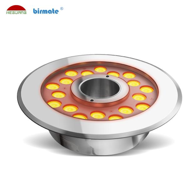 Buy 600LM 18W DMX512 Rgb Led Fountain Lamp DC24V Waterproof at wholesale prices