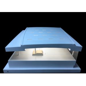 1/500 Scale Acrylic 3D Design Model Maker ODM for Airport Models Base Size 1.8M