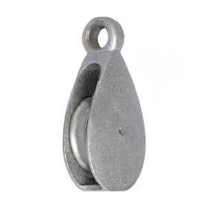 Galvanized Wire Rope Pulley Single Sheave Rope Pulley 5T - 80T