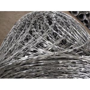 Galvanized Security Fencing Concertina Price Razor Barbed Wire