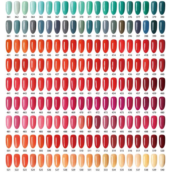 New Fashion Hot Sale OEM Available 2 In1 Color Matching Dry Fast Naturally Custom Logo Long Lasting Nail Gel Polish Set